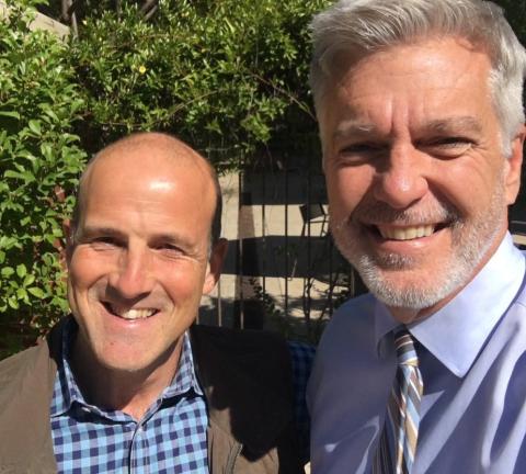 Ramón and Dr. Stephen Sloan