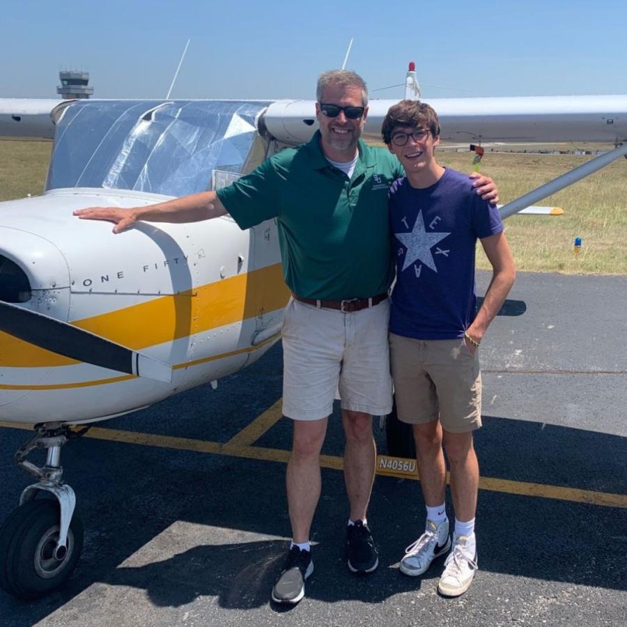 Tim Franklin plane